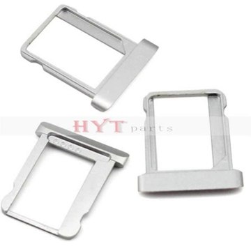 Hytparts.com-Silver Micro Sim Card Tray Repair Part for iPad 2 New iPad