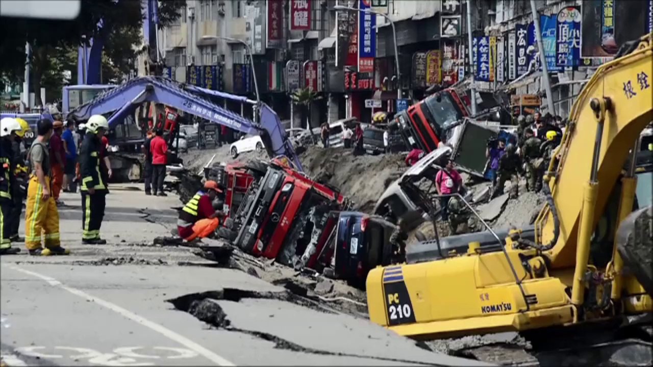 Tödliches gas-inferno in taiwan