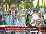 Zeynep Karahan Uslu, 28 Temmuz 2014, Prof.Abdülkadir Karahan Anma Töreni