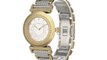 Versace Women's P5Q80D499 S089 Vanity Rose Gold Ion-Plated Stainless Steel Silver Sunray Dial Watch
