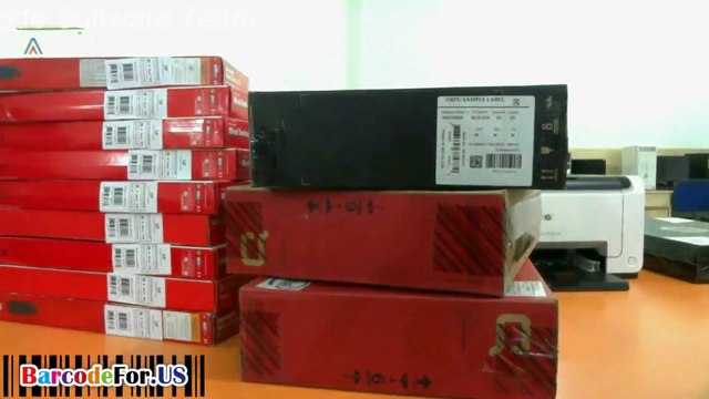 Learn simple steps of designing and printing barcode labels for products