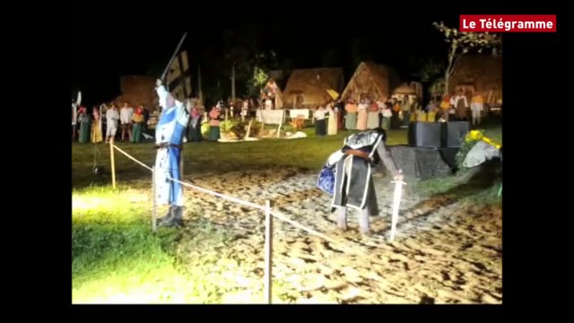 Saint-Gelven (22). Bon-Repos : un avant-spectacle surprenant