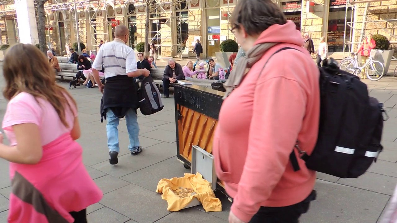 Strassenmusik in Erfurt (2014)