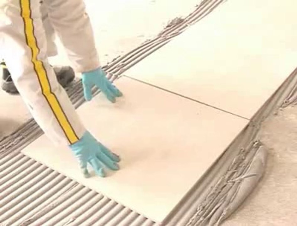 colle à carrelage en pâte spéciale sol intérieur Weber ( weber.fix sol)