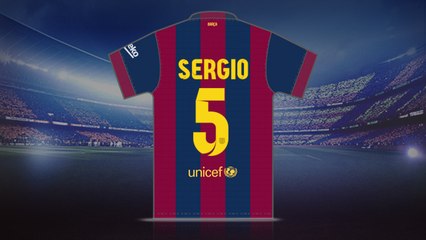 Sergio Busquets to wear no.5 shirt