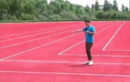 Une piste d'athlétisme carrée - ZAPPING ACTU HEBDO DU 02/08/2014