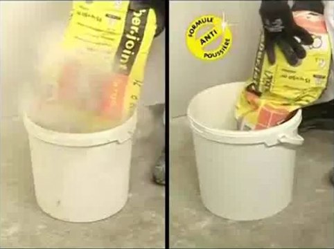 Appliquer un mortier pour joints larges de carrelage (weber.joint large)