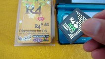 R4 gold RTS prend en charge les jeux sur 3DS 8.1.0-18e