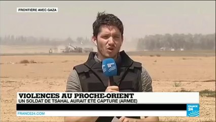 Violences au Proche-Orient _ un soldat de Tsahal aurait été capturé (source militaire israélienne)_(360p)