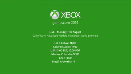 Call of Duty Advanced Warfare - Gamescom Multiplayer Teaser Trailer (HD) XBOX One PS4