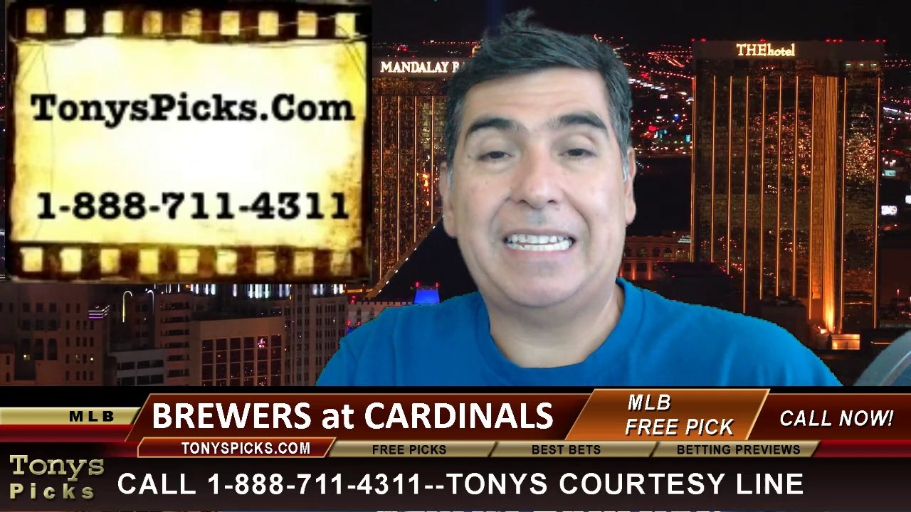 St Louis Cardinals vs. Milwaukee Brewers Pick Prediction MLB Odds Preview 8-1-2014
