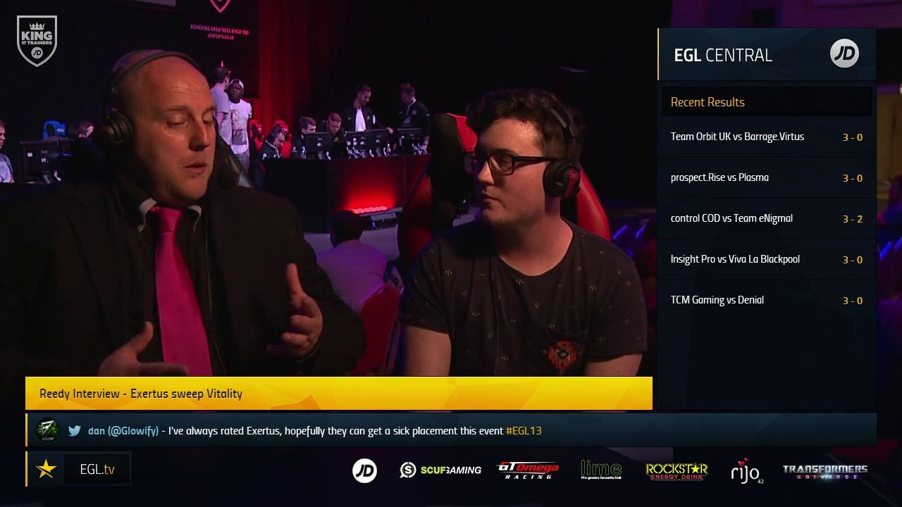 EGL13 : Post Winners 3 : Reedy Interview