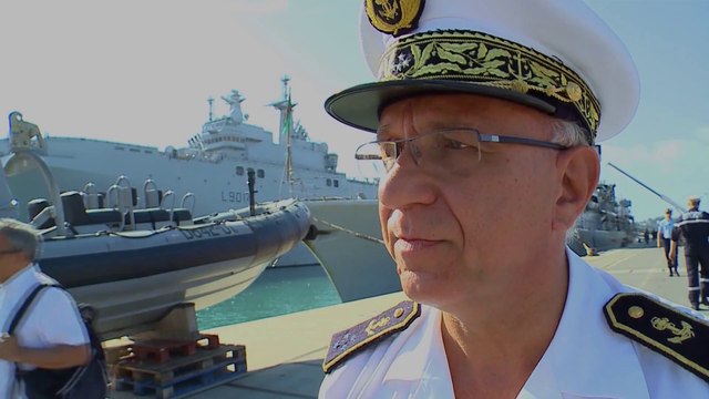 Evacuation de ressortissants français en Libye par la frégate Montcalm: retour à Toulon