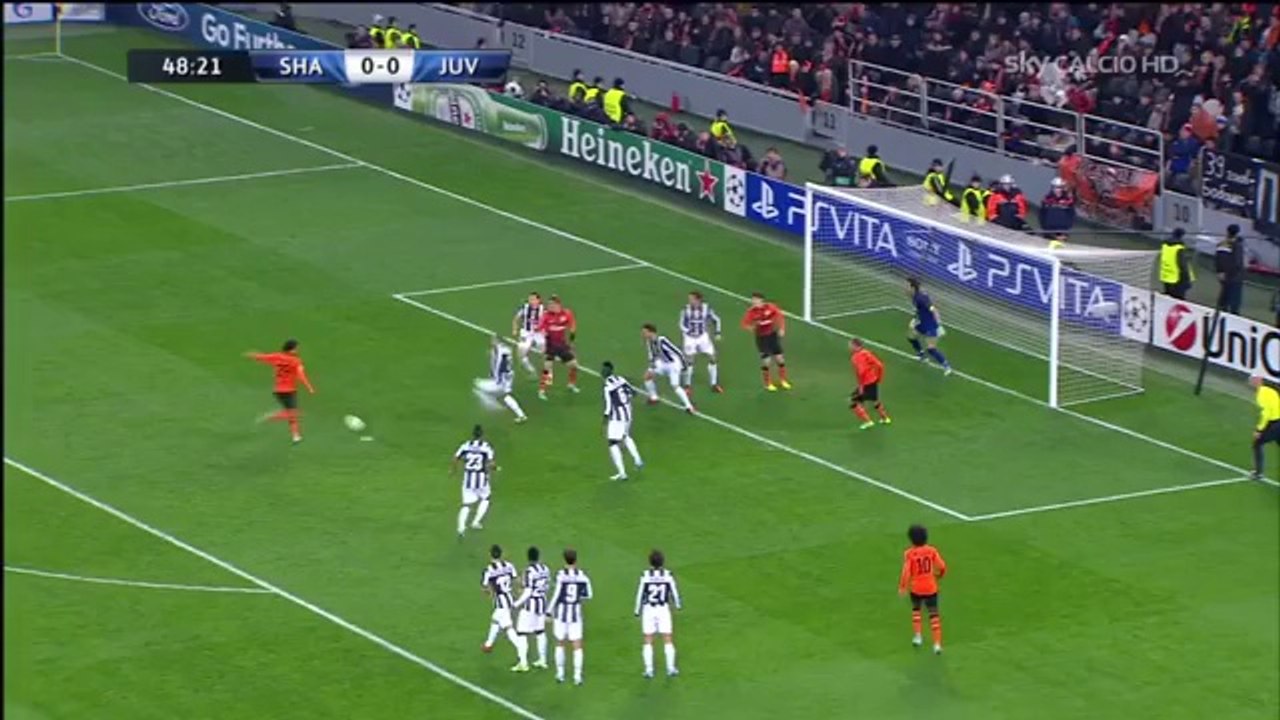 Shakhtar Donetsk - Juventus 0-1 (05.12.2012) 6a Giornata, Gironi Champions League.
