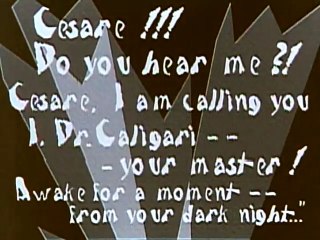 The Cabinet Of Dr Calgari (1920) - (Fantasy, Horror, Drama, Mystery)
