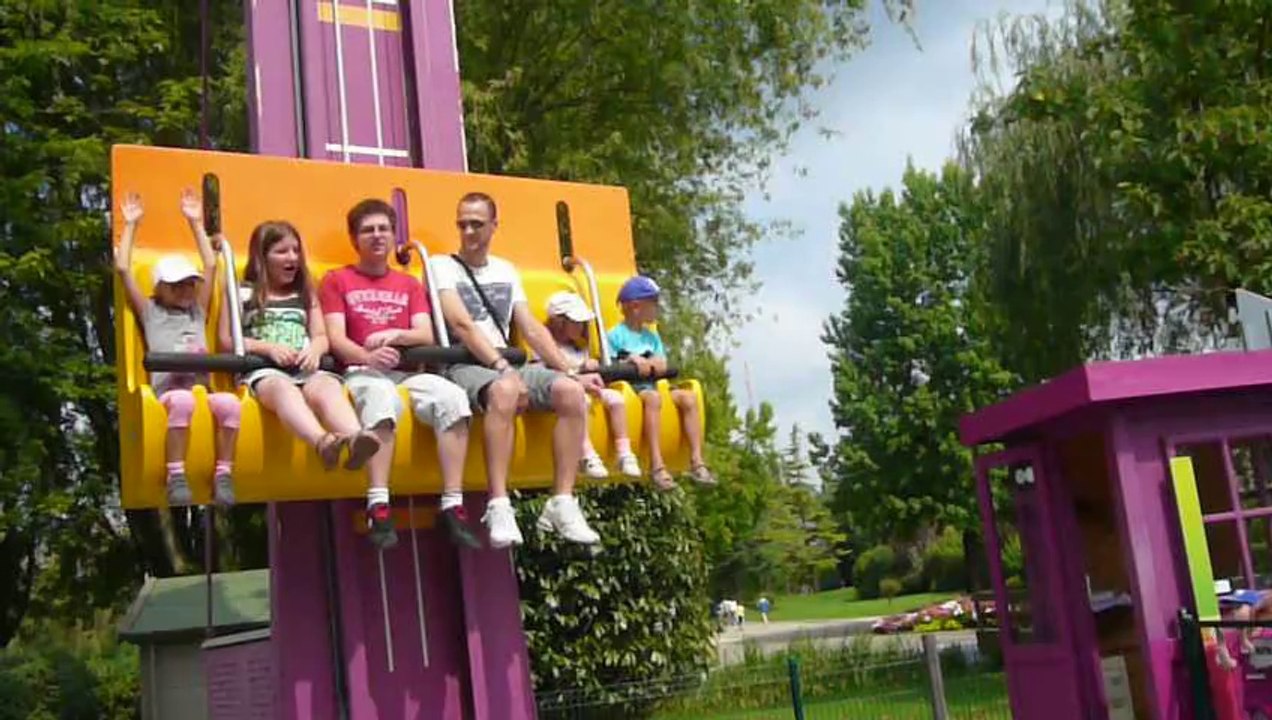 monte et descend walibi