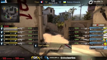 Starladder X - TITAN vs Navi - de_mirage