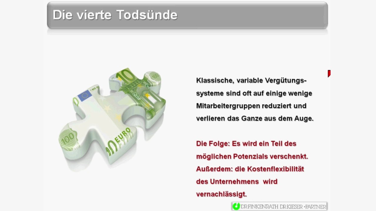 Vergütungsysteme variabel und motivierend