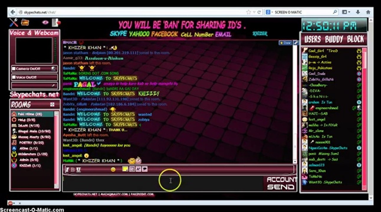 Pakistani Voice Chat - Pakistani Voice Chat Rooms - YouTube