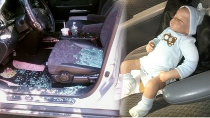 EMTs Break into Hot Car to Save Baby DOLL
