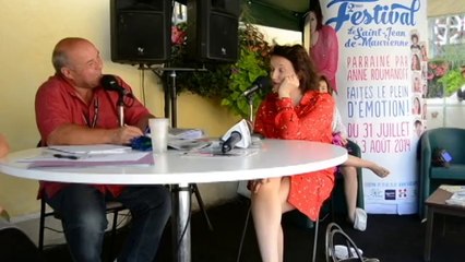 Anne Roumanoff revient sur son expérience au festival