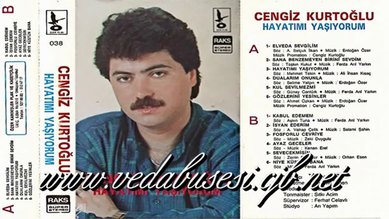 Cengiz Kurtoğlu - Kabul Edemem - 1989
