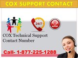 COX Email Tech Support|Issues|Service Center|1-877-225-1288|Contact Number