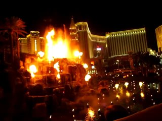 Volcan, hôtel "Mirage" à Las Vegas
