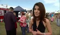 Pakistani Anchor Reham Khan dancing in UK AAJ WITH REHAM KHAN, AAJ NEWS, AAJ TV,BBC