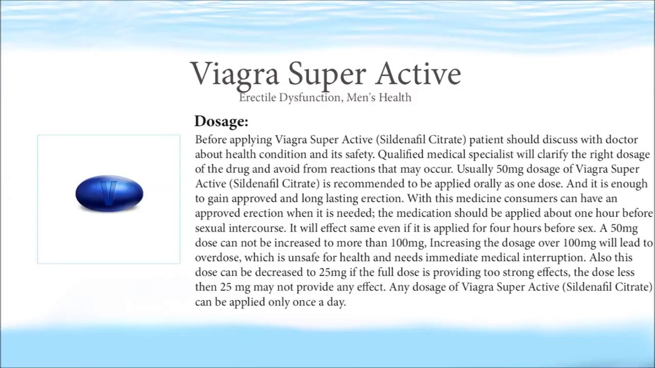 Viagra Super Active