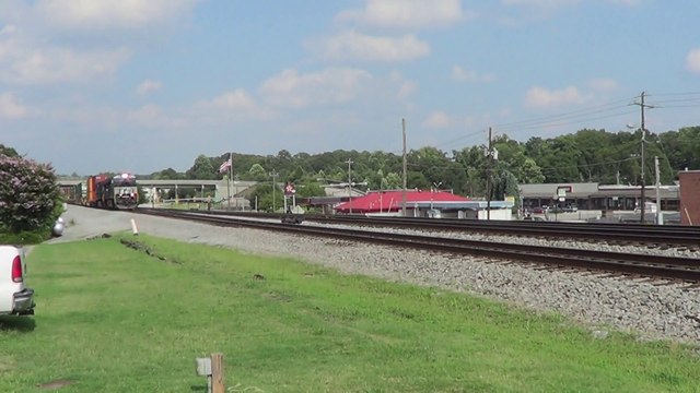 NS 23N Intermodal Train NB through Austell Ga.