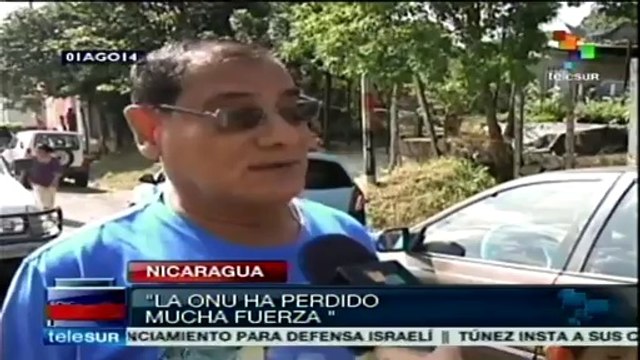 Basta de guerra, afirman nicaragüenses sobre situación en Gaza