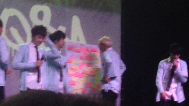 [140801] BTS in Brazil - Bangtan boys fanmeeting in Brazil - Jogo de perguntas e repostas (3/4)