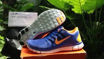 Nike Free 5.0 V2 Mens Blue Orange Shoes Online Review Shopmallcn.ru