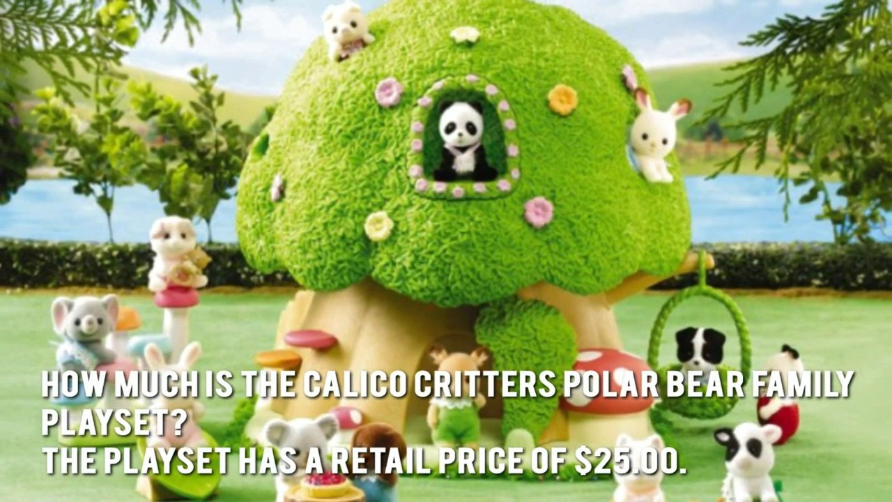 Calico Critters Polar Bear Family Playset  Review - Watch before buying Calico Critters Polar Bear