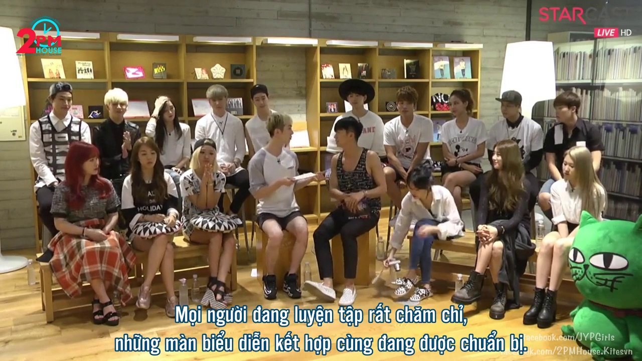 [2PM House-Vietsub] JYP NATION ONE MIC TALK - Part 1