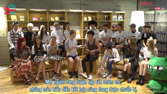[2PM House-Vietsub] JYP NATION ONE MIC TALK - Part 1