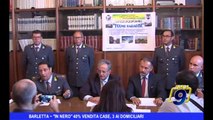 BARLETTA | “In nero” 40% vendita case, 3 ai domiciliari