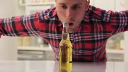 How To Open A Beer Bottle Without Touching It