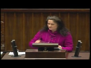 Dorota Arciszewska-Mielewczyk - Wystąpienie z dnia 20 marca 2013 roku.