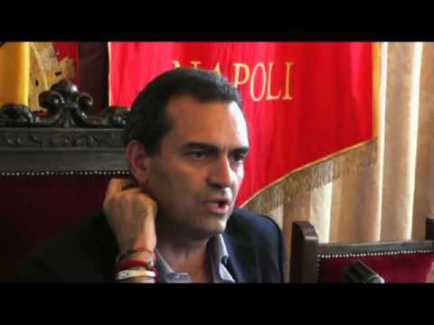 Napoli - Il Comune in campo per la pace in Palestina -1- (01.08.14)