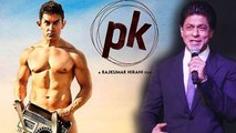 Shahrukh Khan Makes Fun Of Aamir Khan's NUDE PK Poster !