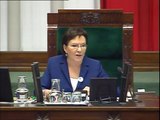 Poseł Magdalena Kochan - Wystąpienie z dnia 25 lipca 2014 roku.