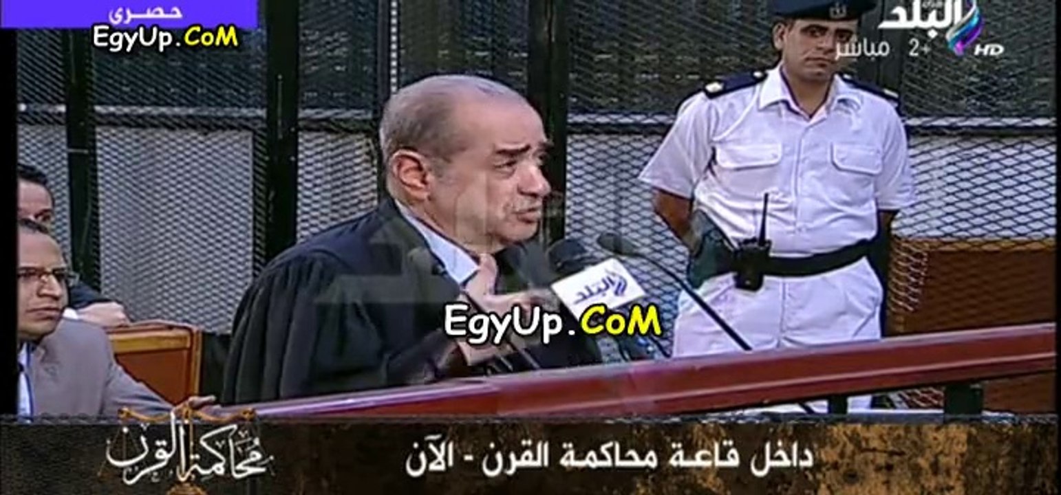 فريد الديب يطالب بنقل محاكمة مبارك للمستشقى العسكرى بعد تعرضه لواعكة صحية والقاضى يأمر بزيادة الفريق الطبى له