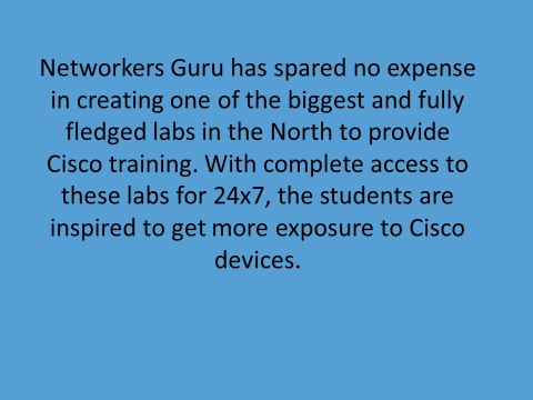 Networking Guru as your Security and Networking Trainer