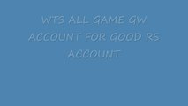 PlayerUp.com - Buy Sell Accounts - WTS GUILD WARS ALL GAMES ACCOUNT