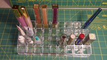 Z&Q Top Quality Acrylic Lipstick Holder, Lipstick Organizer, Cosmetic Organizer