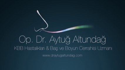 Koku Alamıyorum Diyen Kişiler Ne Yapmalıdır ? - Op. Dr. Aytuğ Altundağ