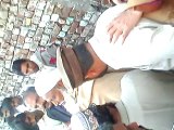 Peer Muhammad Athar Ul Qadri is Placing Head Stone Of Jamia Mosque Manthaar E Madeena on 12th of Rabbi ul Awal 1435 hijri. Just before 1 month of His Death. Part 2