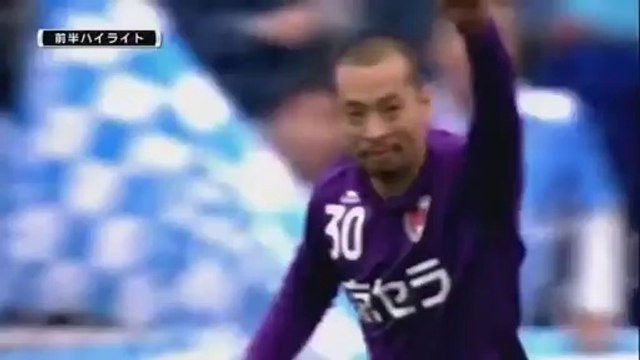 Football Player Scores with a Crazy Free kick Goal